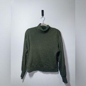 Grey State Maryly Turtleneck Sweatshirt in Eucalyptus Size 1 (S 4/6) EUC